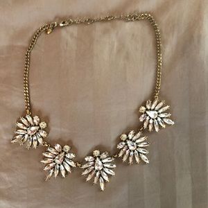 Embellished statement necklace